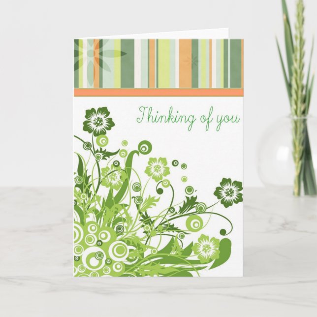 Thinking of You Greeting Cards (Front)