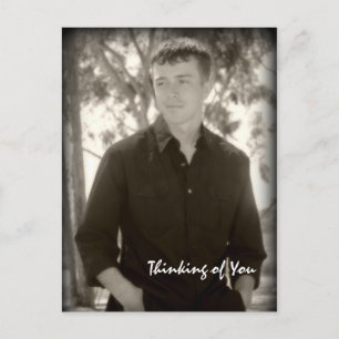 Thinking of You Greeting Postcard