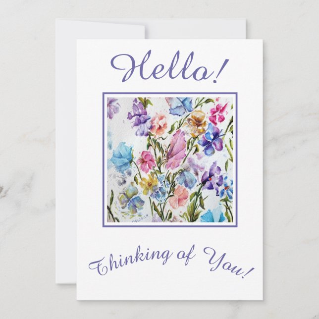 Thinking of You Holiday Card (Front)