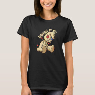 Thinking Of You I Voodoo Doll Occult Witchcraft Bl T-Shirt