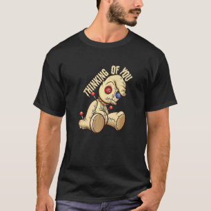 Thinking Of You I Voodoo Doll Occult Witchcraft Bl T-Shirt