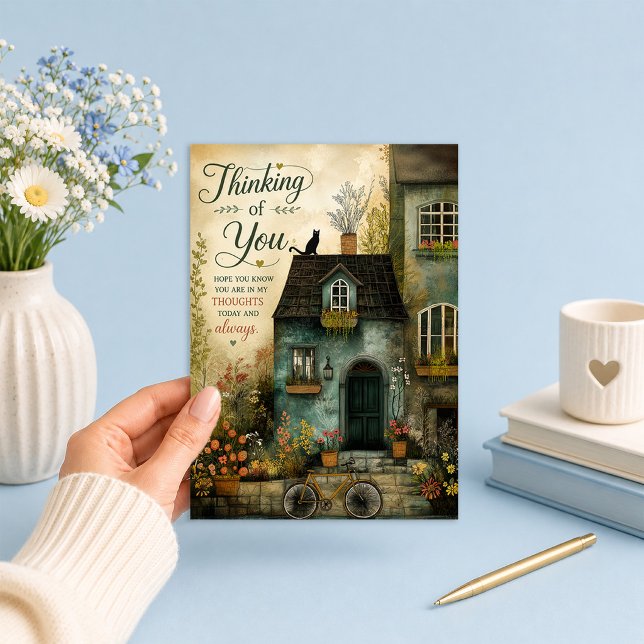 Thinking Of You In My Thoughts Card (Creator Uploaded)