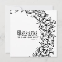 Thinking of you Inspirational greetings card