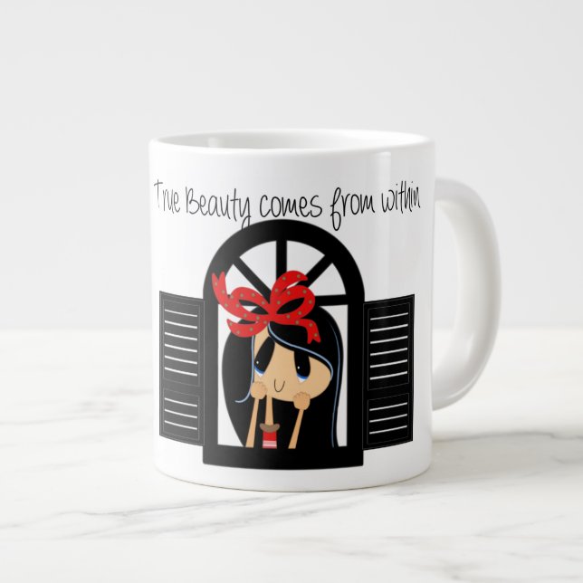 Thinking of You   - Jumbo Mug (Front Right)
