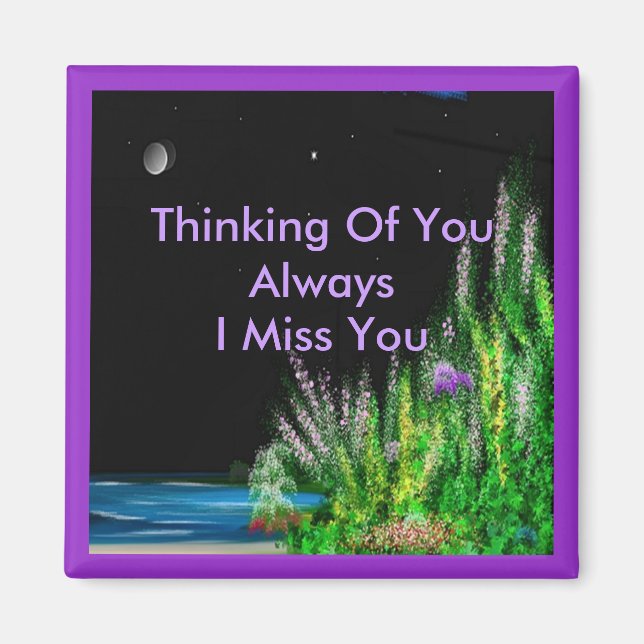 Thinking Of You Magnet (Front)
