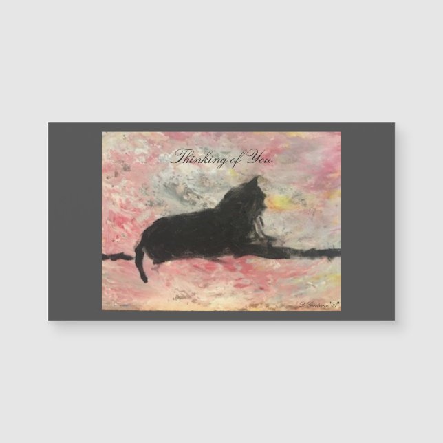 Thinking Of You Magnetic Card (Front)