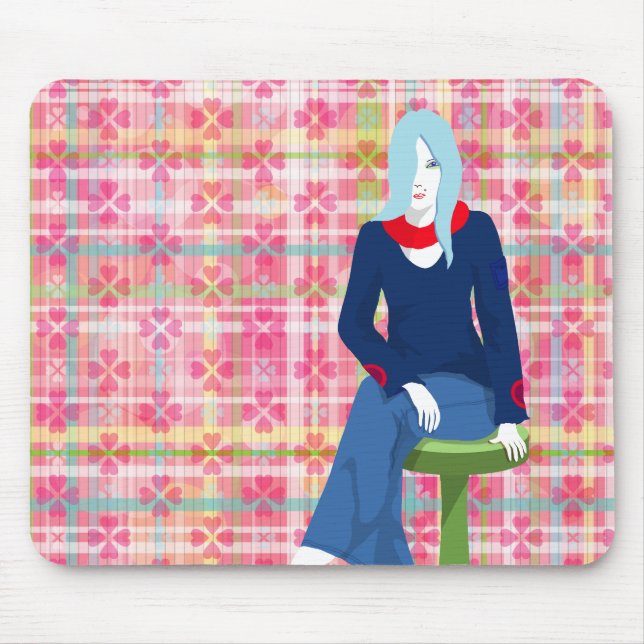 Thinking of You Mouse Pad (Front)