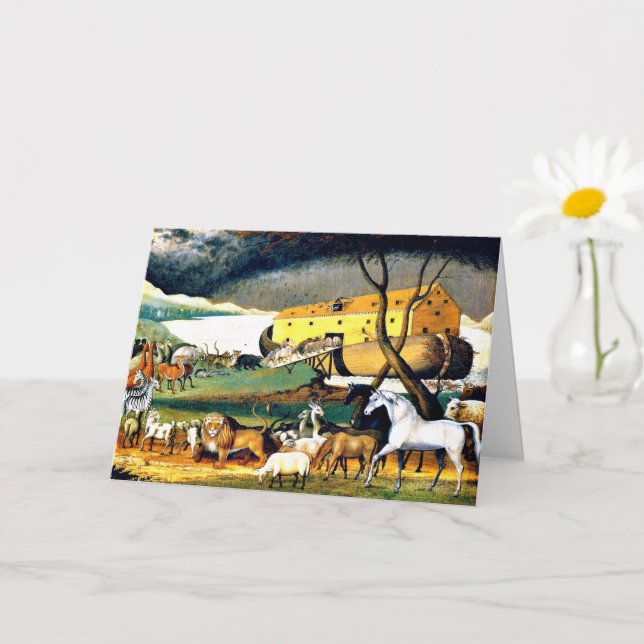 Thinking of You, Noah's Ark, Card (Small Plant)