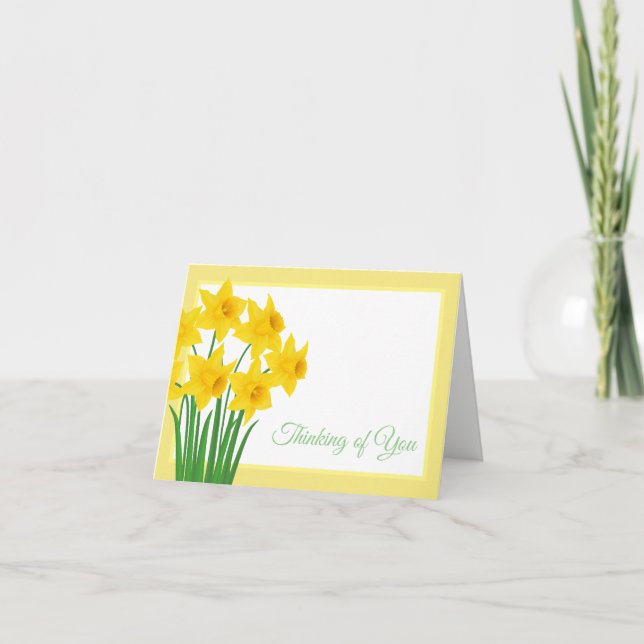 Thinking of You Note Card (Front)