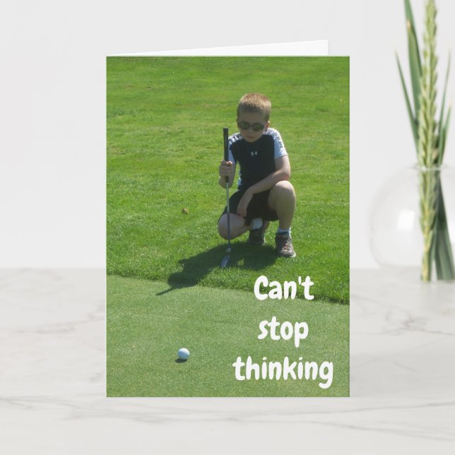 THINKING OF "YOU" ON YOUR "BIRTHDAY" CARD (Front)