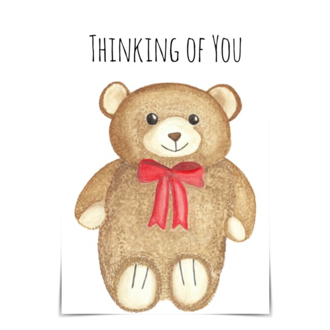 "Thinking of You" Opa Bear Hug Card (Creator Uploaded)