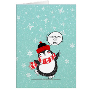 Thinking of You Penguin