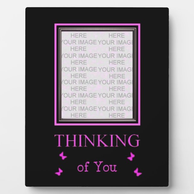 Thinking of You Photo Frame (Front)
