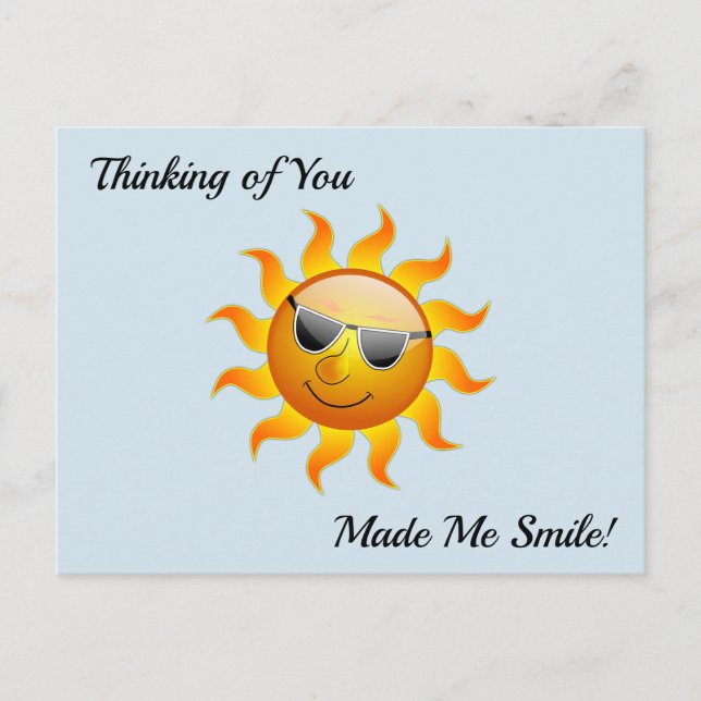 Thinking of You Postcard (Front)