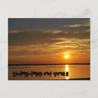Thinking of you postcard