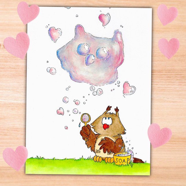 THINKING OF YOU postcard by Nicole Janes (Creator Uploaded)