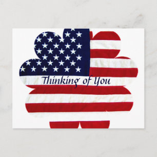 Thinking of You,Proud American_ Postcard