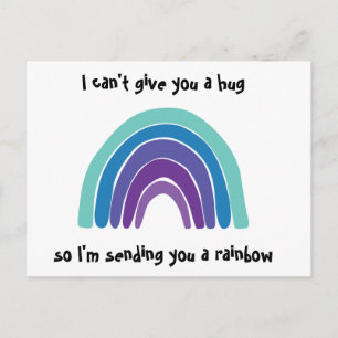 Thinking of You Rainbow Post Card