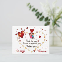 Thinking Of You Romantic Gift custom name
