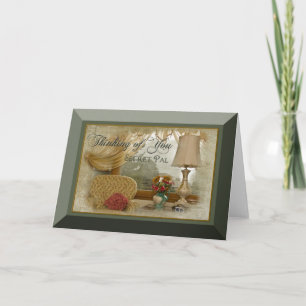 Thinking of You SECRET PAL - BLANK NOTE CARD