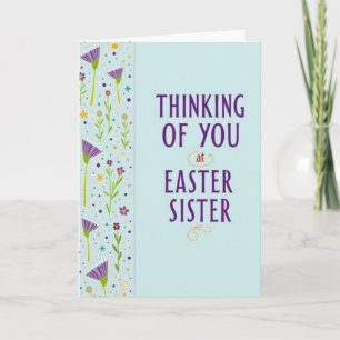 Thinking Of You Sister Card