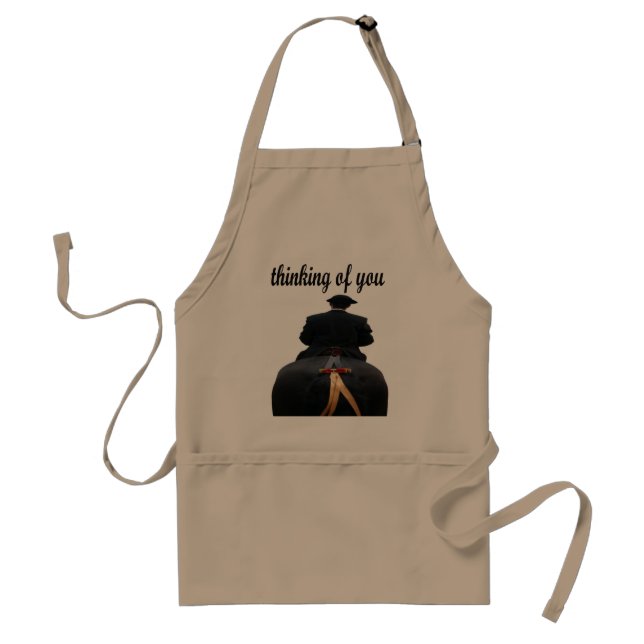 thinking of you standard apron (Front)