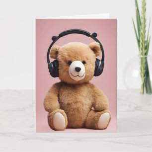 Thinking Of You Teddy Bear Card