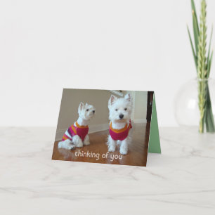 Thinking of You Thank You Card