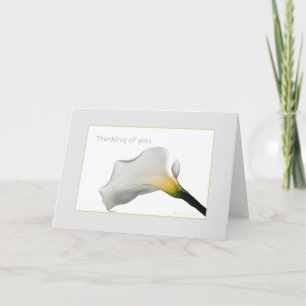 Thinking of you: Time of Loss Card