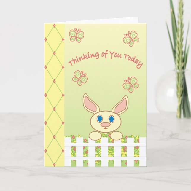 Thinking of You Today - Card (Front)