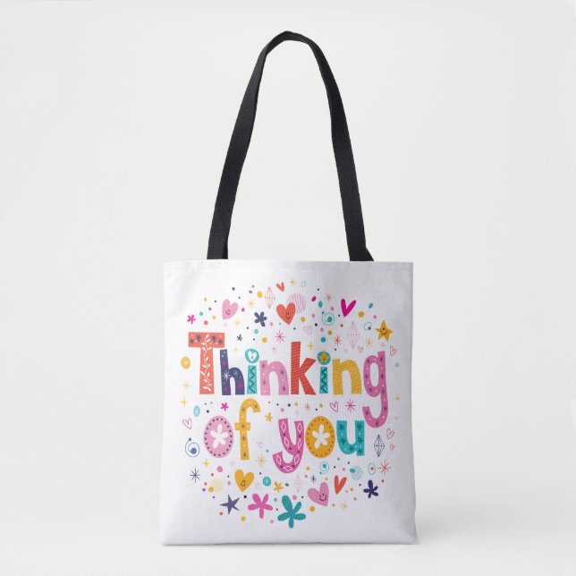 Thinking Of You Tote Bag (Front)