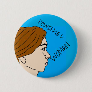 Thinking on your favourite message 6 cm round badge