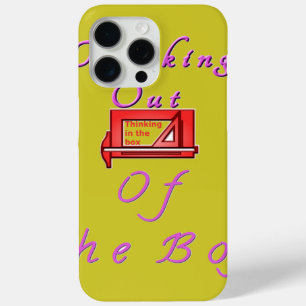 Thinking out of the box. iPhone 15 pro max case