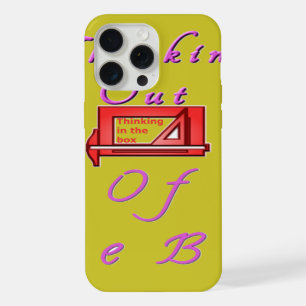Thinking out of the box. iPhone case