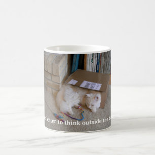 Thinking Outside the Box Coffee Mug
