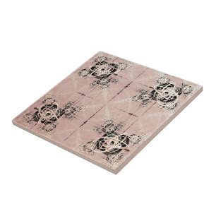 Thinking Pastel Twists Ceramic Tile