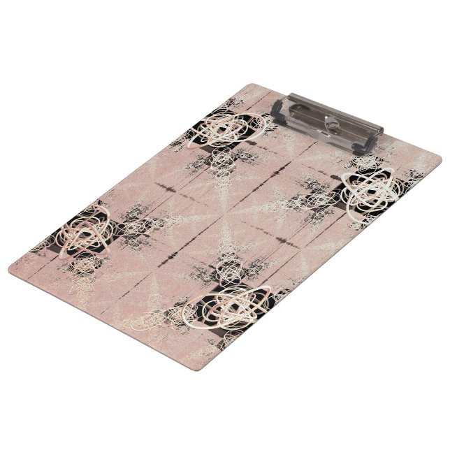Thinking Pastel Twists Clip Board (Angled)