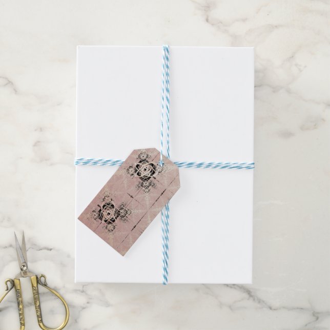 Thinking Pastel Twists Gift Tag (With Twine)