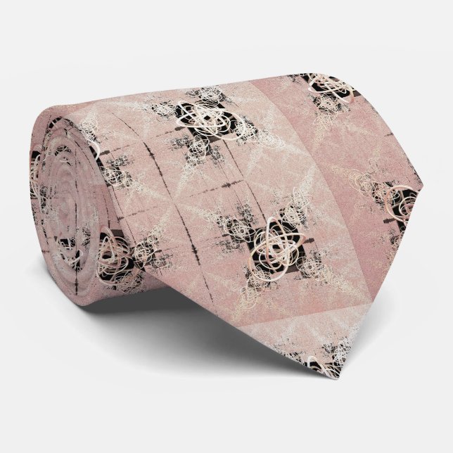 Thinking Pastel Twists Neck Tie (Rolled)