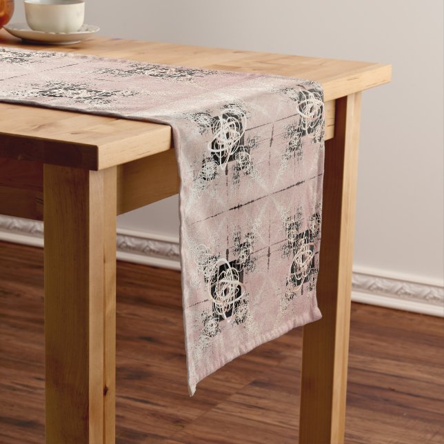 Thinking Pastel Twists Table Runner (In Situ)