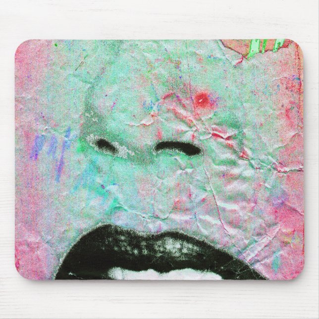 "Thinking Pink" Mouse Pad (Front)