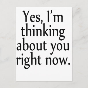 Thinking Postcard