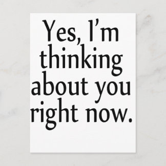 Thinking Postcard