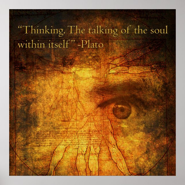 Thinking Poster (Front)