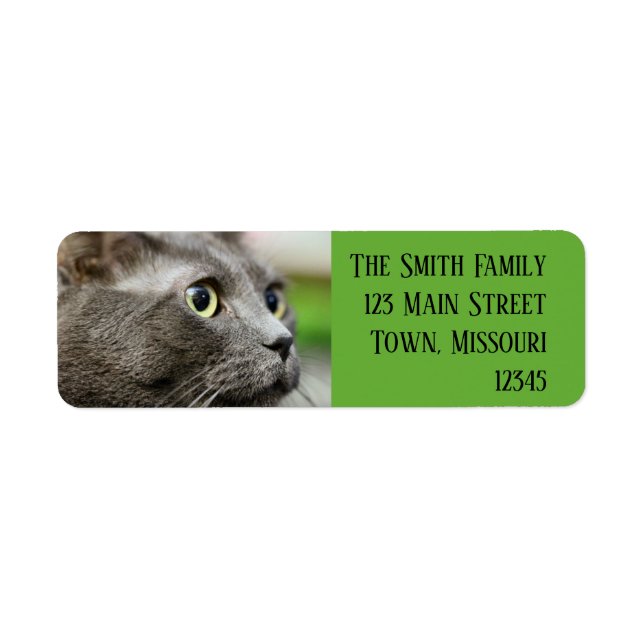 Thinking Return Address Label (Front)