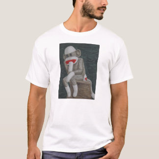 Thinking Thock Monkey T-Shirt