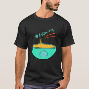 thinknoodles cool cute japanese font stylish T-Shirt