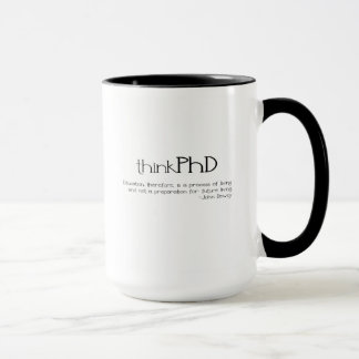 thinkPhD Double-sided Mug