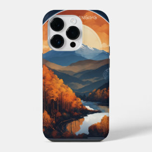 Thinksgiving Logo - Smoky Mountains  iPhone 14 Pro Case