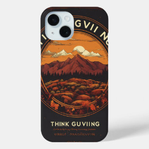 THINKSGIVING Technology Event - Smoky Mountain iPhone 15 Case